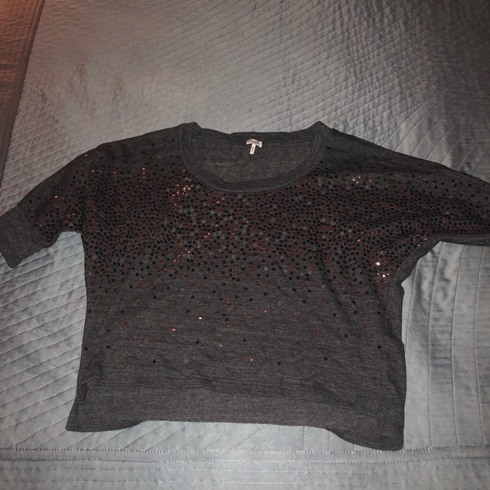 Splendid crop sweater